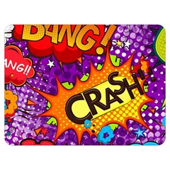 Crash Bang Adventure Time Art Boom Graffiti Premium Plush Fleece Blanket (extra Small) by Bedest