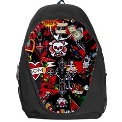 Graffiti Tatoo Skate Art Boom Backpack Bag