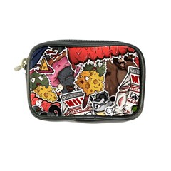 Stickerbomb Crazy Graffiti Graphite Monster Coin Purse by Bedest