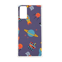 Space Seamless Patterns Samsung Galaxy Note 20 Tpu Uv Case by Hannah976