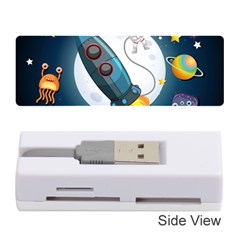 Spaceship Astronaut Space Memory Card Reader (stick) by Hannah976