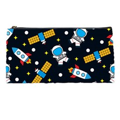 Seamless Adventure Space Vector Pattern Background Pencil Case