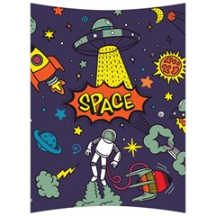 Vector Flat Space Design Background Back Support Cushion