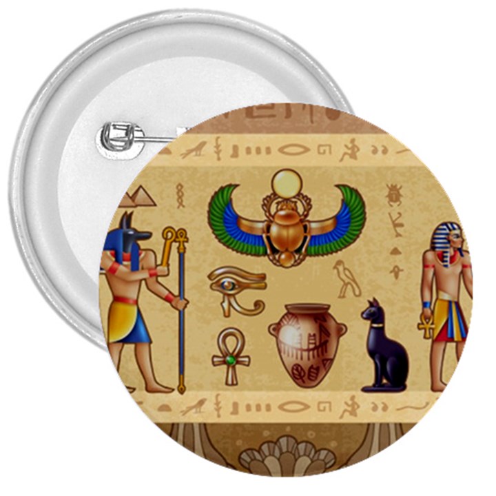 Egypt Horizontal Illustration 3  Buttons