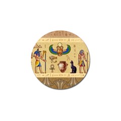 Egypt Horizontal Illustration Golf Ball Marker