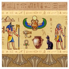 Egypt Horizontal Illustration Wooden Puzzle Square by Hannah976