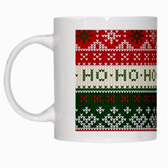 Ugly Sweater Merry Christmas  White Mug by artworkshop