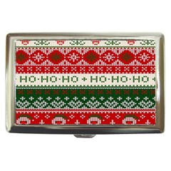 Ugly Sweater Merry Christmas  Cigarette Money Case by artworkshop