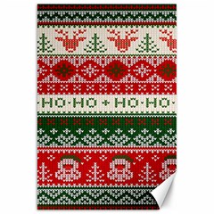 Ugly Sweater Merry Christmas  Canvas 20  X 30  by artworkshop