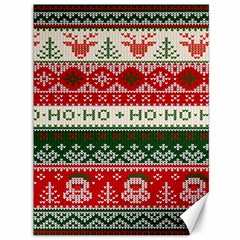 Ugly Sweater Merry Christmas  Canvas 36  X 48  by artworkshop