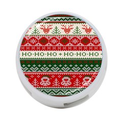 Ugly Sweater Merry Christmas  4-port Usb Hub (one Side)