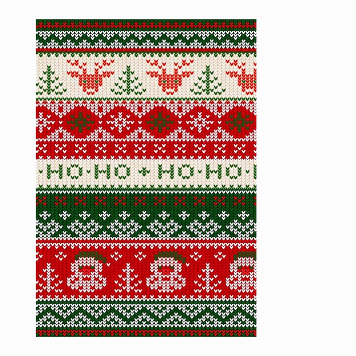 Ugly Sweater Merry Christmas  Small Garden Flag (Two Sides)