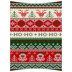 Ugly Sweater Merry Christmas  Back Support Cushion