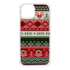 Ugly Sweater Merry Christmas  Iphone 14 Tpu Uv Print Case by artworkshop