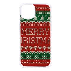 Merry Christmas  Pattern Iphone 13 Tpu Uv Print Case by artworkshop