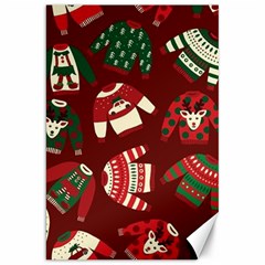 Ugly Sweater Wrapping Paper Canvas 20  X 30  by artworkshop