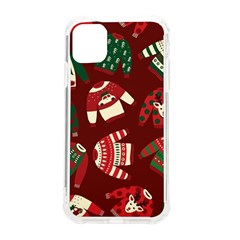 Ugly Sweater Wrapping Paper Iphone 11 Tpu Uv Print Case by artworkshop