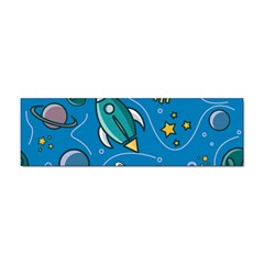 About Space Seamless Pattern Sticker (bumper) by Hannah976