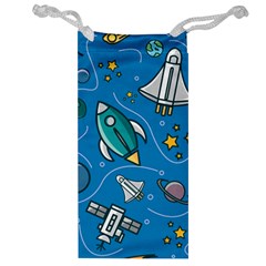 About Space Seamless Pattern Jewelry Bag