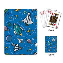 About Space Seamless Pattern Playing Cards Single Design (rectangle)