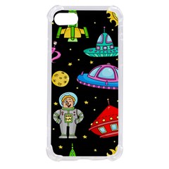 Seamless Pattern With Space Objects Ufo Rockets Aliens Hand Drawn Elements Space Iphone Se by Hannah976