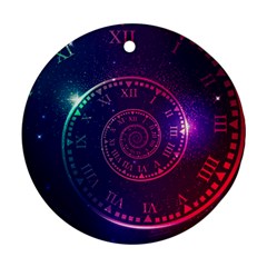 Time Machine Ornament (round)