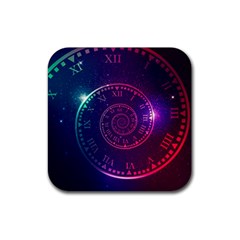 Time Machine Rubber Coaster (square)