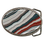 Dessert road  Pattern  all over print design Belt Buckles Front