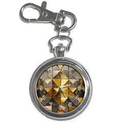 Golden Mosaic Tiles  Key Chain Watches by essentialimage365