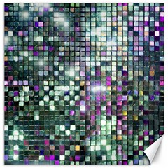 Disco Mosaic Magic Canvas 12  X 12  by essentialimage365