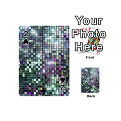 Disco Mosaic Magic Playing Cards 54 Designs (mini) by essentialimage365