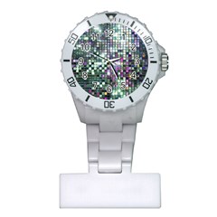 Disco Mosaic Magic Plastic Nurses Watch by essentialimage365