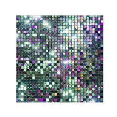 Disco Mosaic Magic Square Satin Scarf (30  X 30 ) by essentialimage365