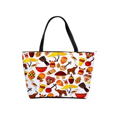 Africa Jungle Ethnic Tribe Travel Seamless Pattern Vector Illustration Classic Shoulder Handbag