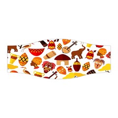 Africa Jungle Ethnic Tribe Travel Seamless Pattern Vector Illustration Stretchable Headband