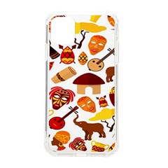 Africa Jungle Ethnic Tribe Travel Seamless Pattern Vector Illustration iPhone 11 TPU UV Print Case