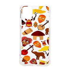 Africa Jungle Ethnic Tribe Travel Seamless Pattern Vector Illustration iPhone 11 Pro Max 6.5 Inch TPU UV Print Case