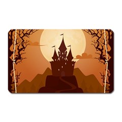 Beautiful Castle Magnet (rectangular)