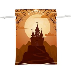 Beautiful Castle Lightweight Drawstring Pouch (xl)