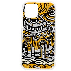 Crazy Abstract Doodle Social Doodle Drawing Style Iphone 12 Pro Max Tpu Uv Print Case by Hannah976