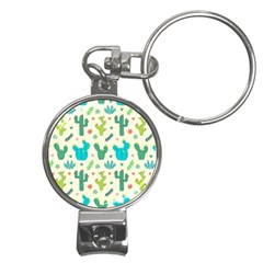 Space Patterns Nail Clippers Key Chain by Hannah976