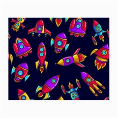 Space Patterns Small Glasses Cloth (2 Sides)