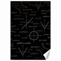 Abstract Math Pattern Canvas 12  X 18 