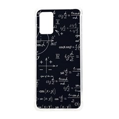 Mathematical Seamless Pattern With Geometric Shapes Formulas Samsung Galaxy S20plus 6 7 Inch Tpu Uv Case by Hannah976