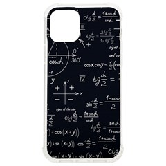 Mathematical Seamless Pattern With Geometric Shapes Formulas Iphone 12/12 Pro Tpu Uv Print Case by Hannah976