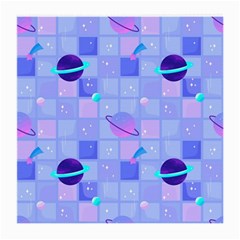 Seamless Pattern Pastel Galaxy Future Medium Glasses Cloth