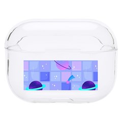 Seamless Pattern Pastel Galaxy Future Hard Pc Airpods Pro Case