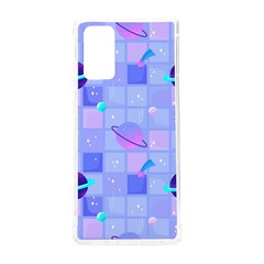 Seamless Pattern Pastel Galaxy Future Samsung Galaxy Note 20 Tpu Uv Case by Hannah976