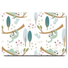 Pattern Sloth Woodland Large Doormat