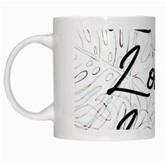 Live Love Laugh Monstera  White Mug by ConteMonfrey